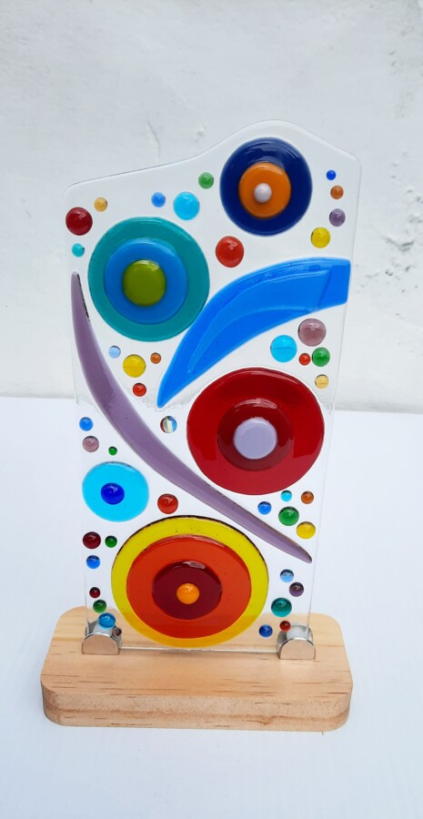 Fused Glass Panel