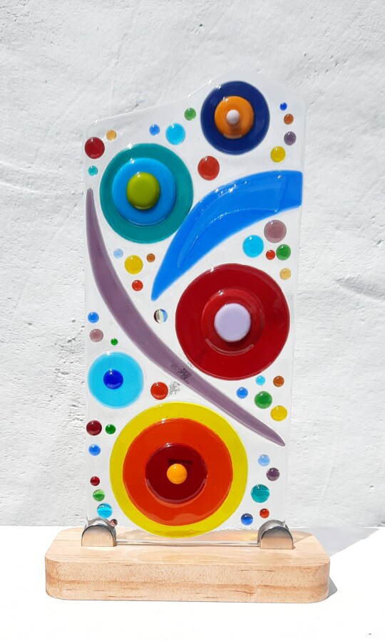 Fused Glass Panel