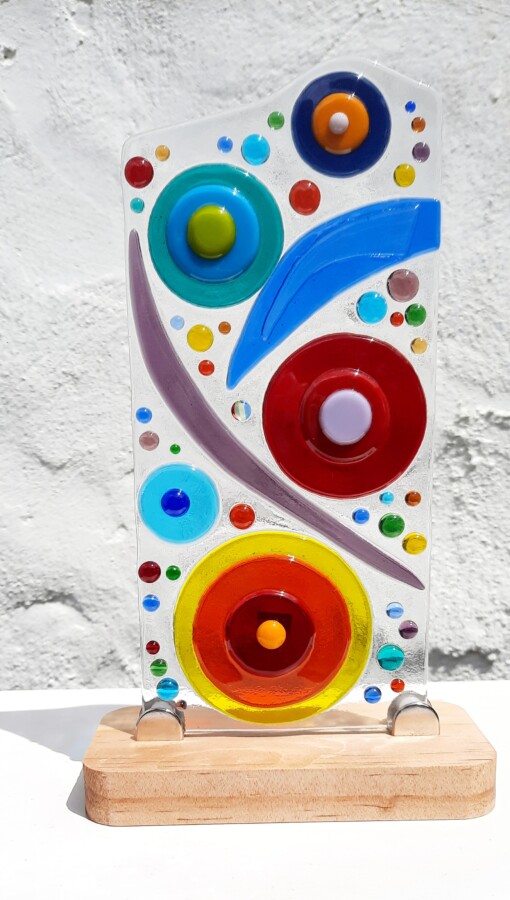 Fused Glass Panel