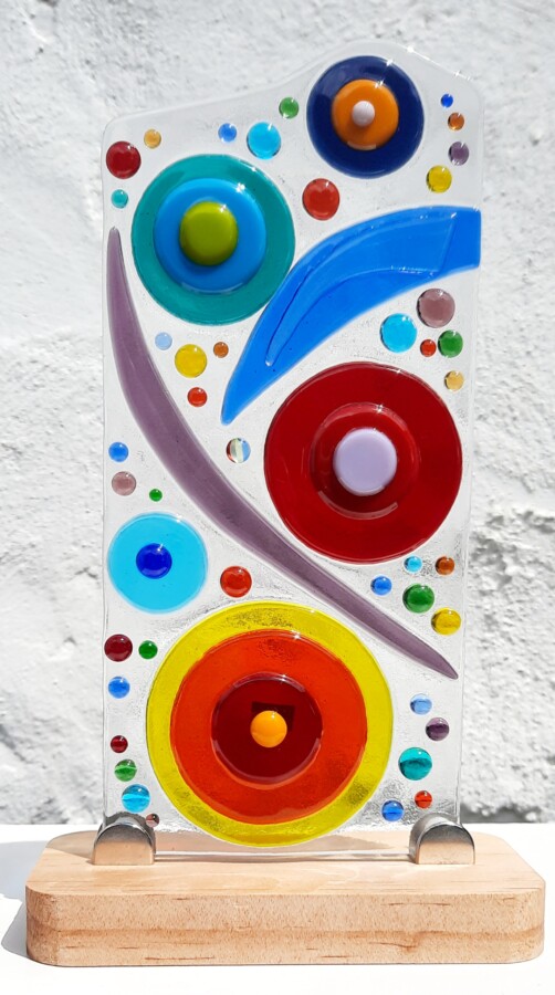 Fused Glass Panel